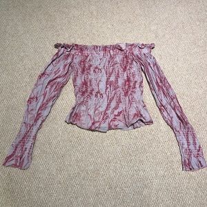 AllSaints Women’s Lara Grasmere Top in Soft Cherry Pink